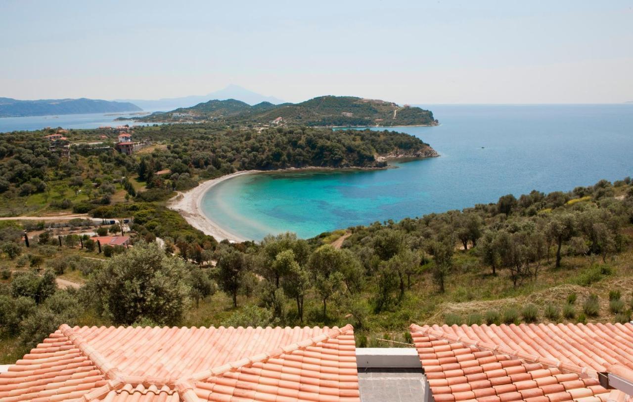 Olive Bay Hilltop Apartments Ammouliani Dış mekan fotoğraf