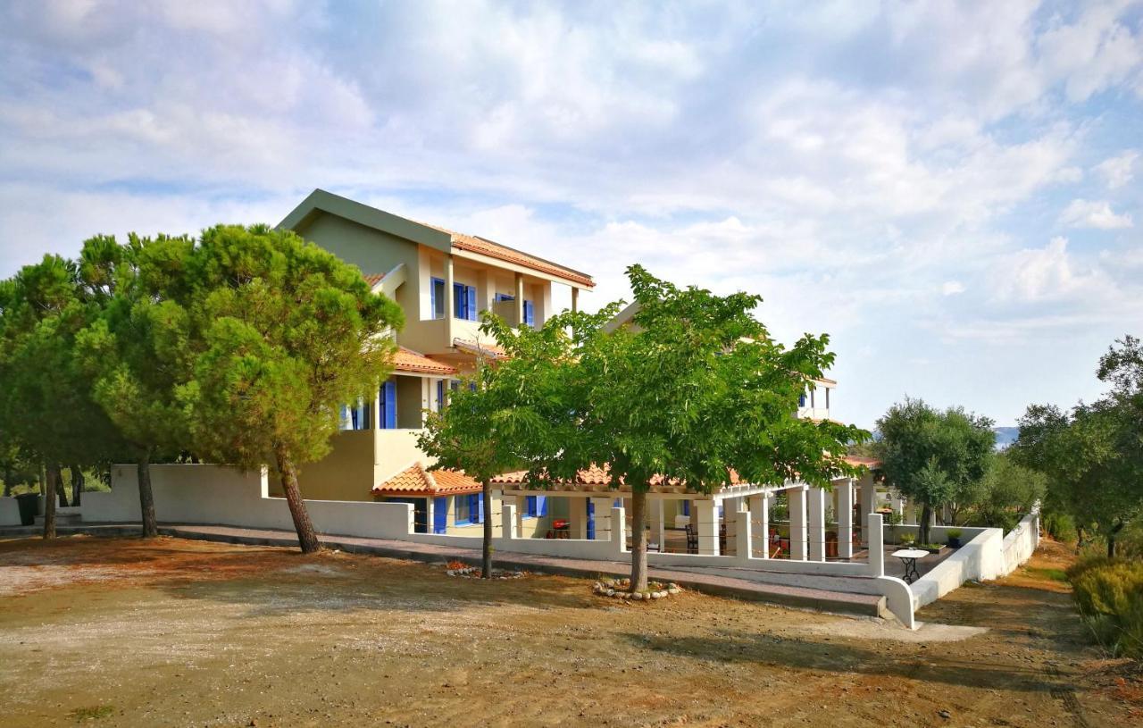 Olive Bay Hilltop Apartments Ammouliani Dış mekan fotoğraf